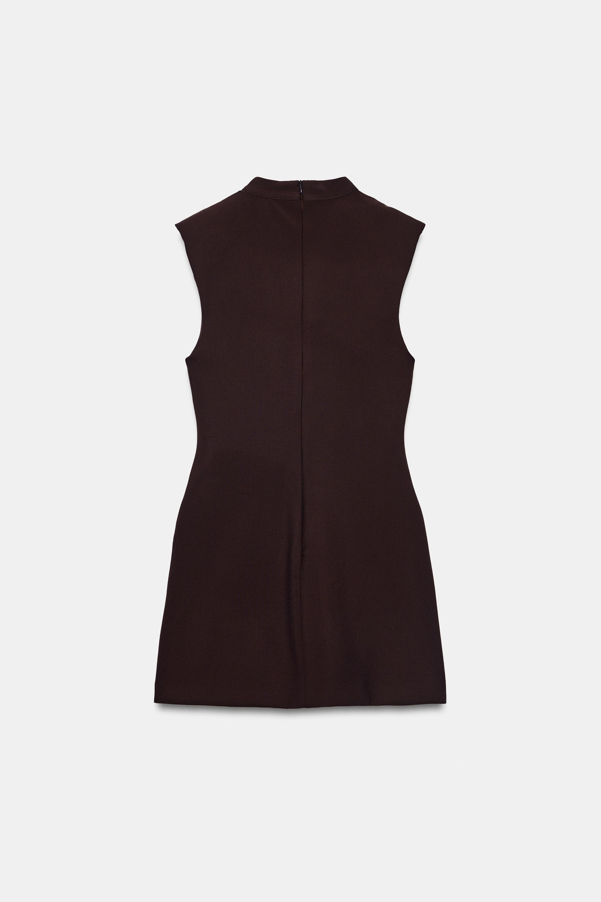 PLEATED SHORT DRESS
