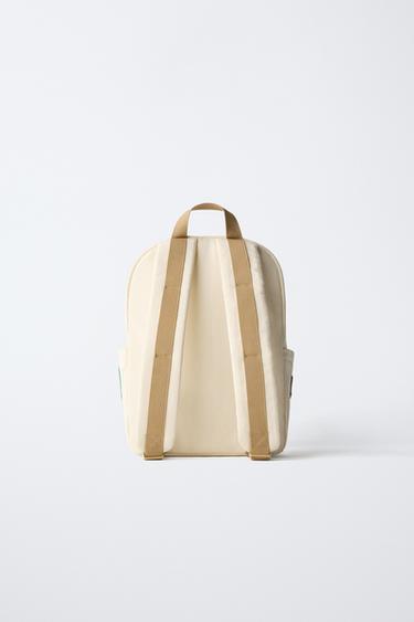 MICKEY MOUSE © DISNEY PATCH BACKPACK - Ecru White by Zara - Image 4