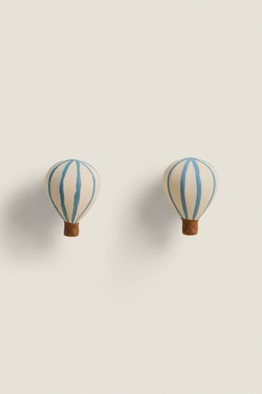 Zara SET OF CHILDREN’S BALLOON KNOBS (SET OF 2) - Multicolored