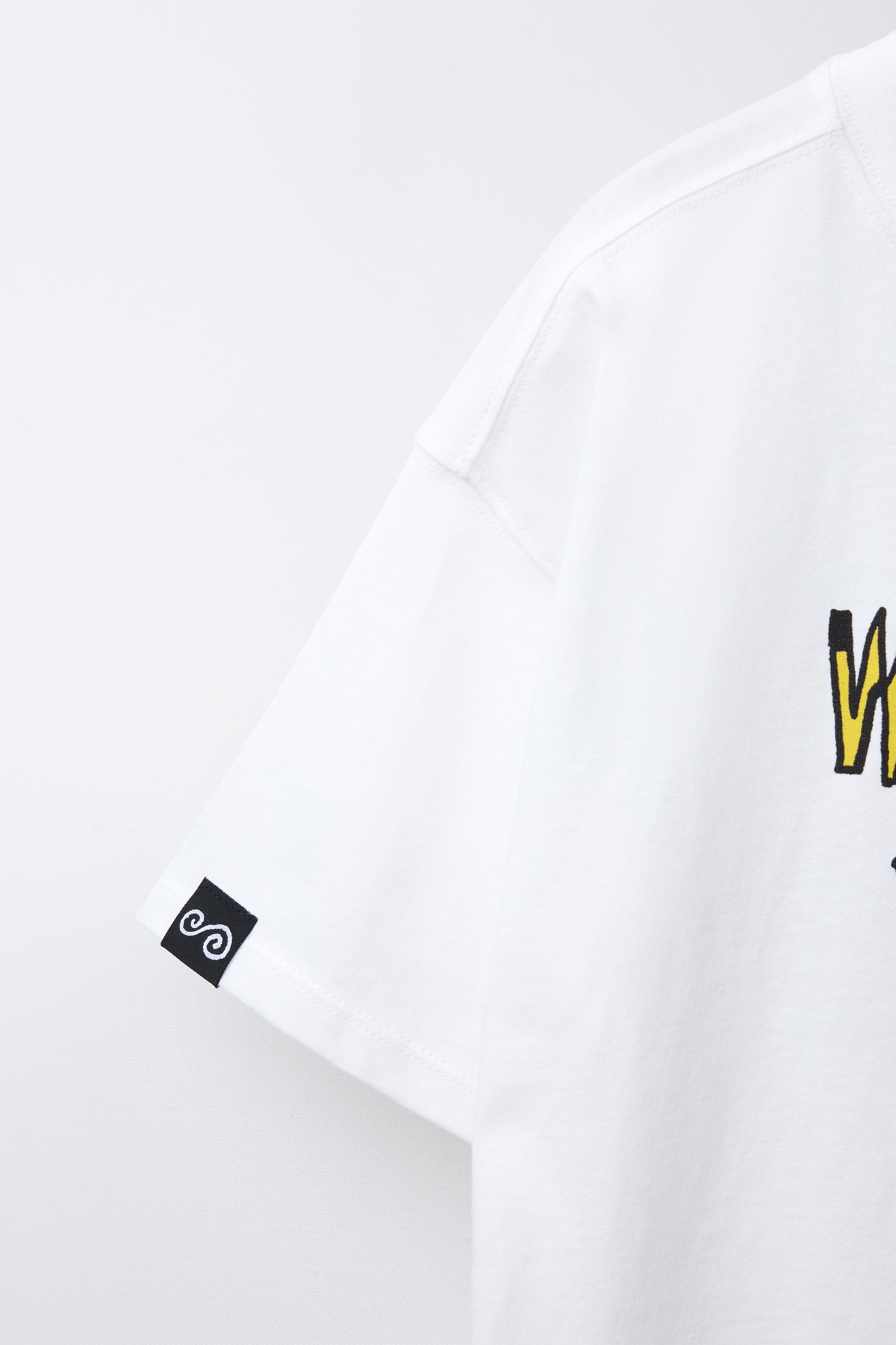 SURF PRINT T-SHIRT - White | ZARA United States