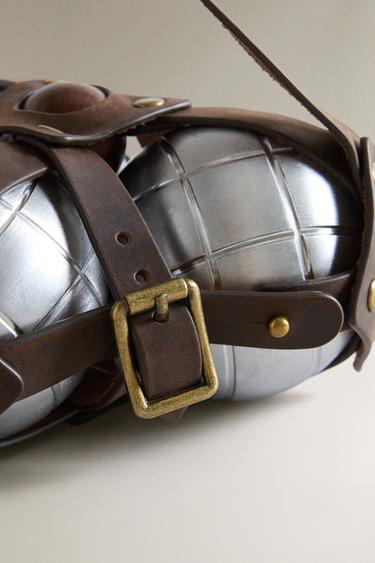 ENSEMBLE DE PÉTANQUE HOUSSE EN CUIR - Imprimée de Zara - Image 1