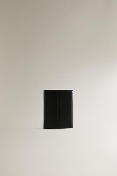 CARTERA PIEL - Azul Marino de Zara - Imagen 0