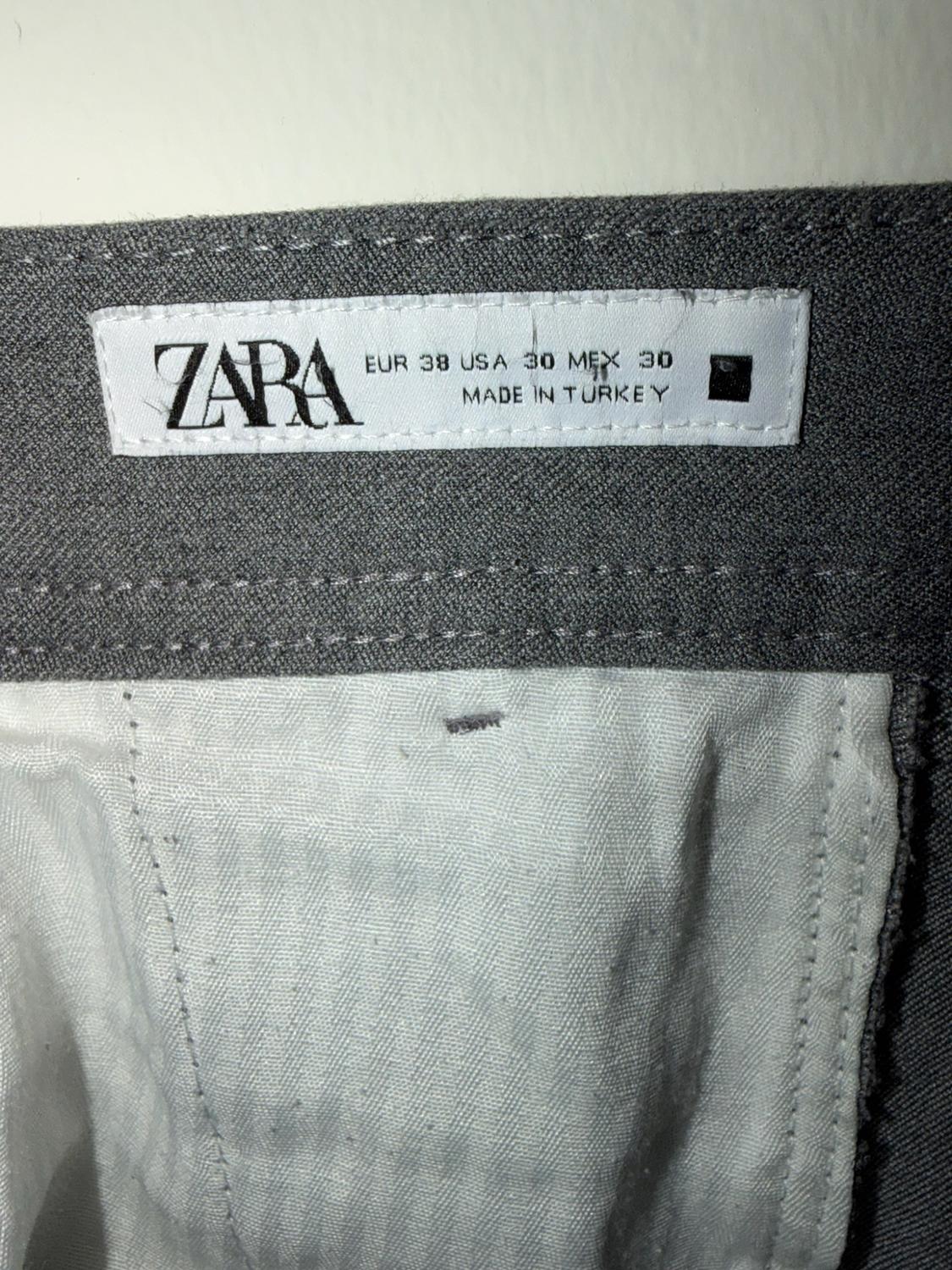 TEXTURED STRETCH PANTS - Image 3