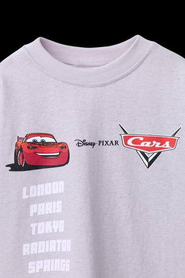 CAMISETA ESTAMPADA CARS RAYO MCQUEEN © DISNEY - Malva claro de Zara