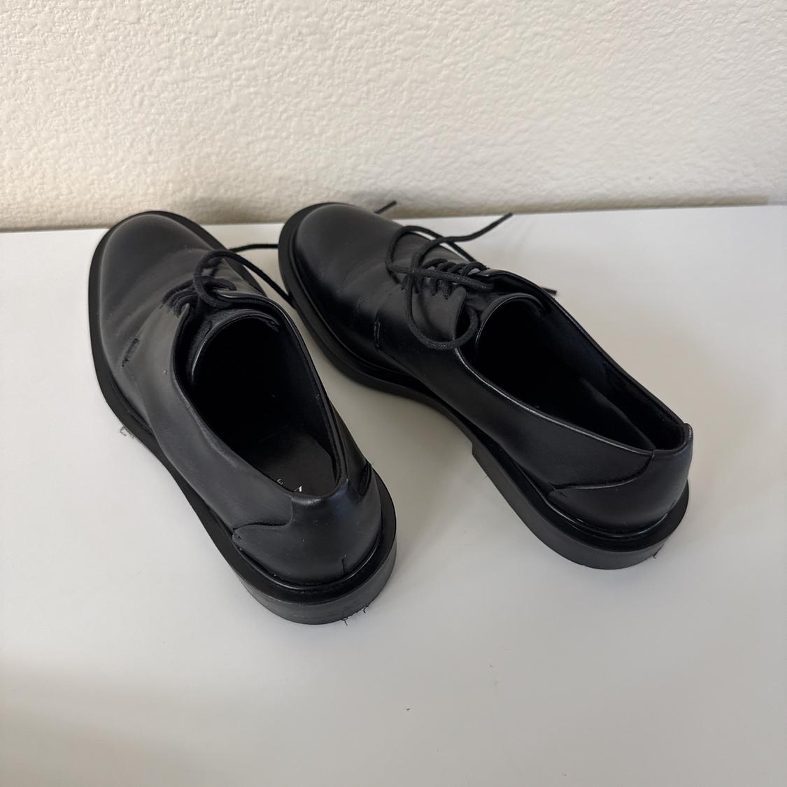 LEATHER DERBY SHOES - Image 2