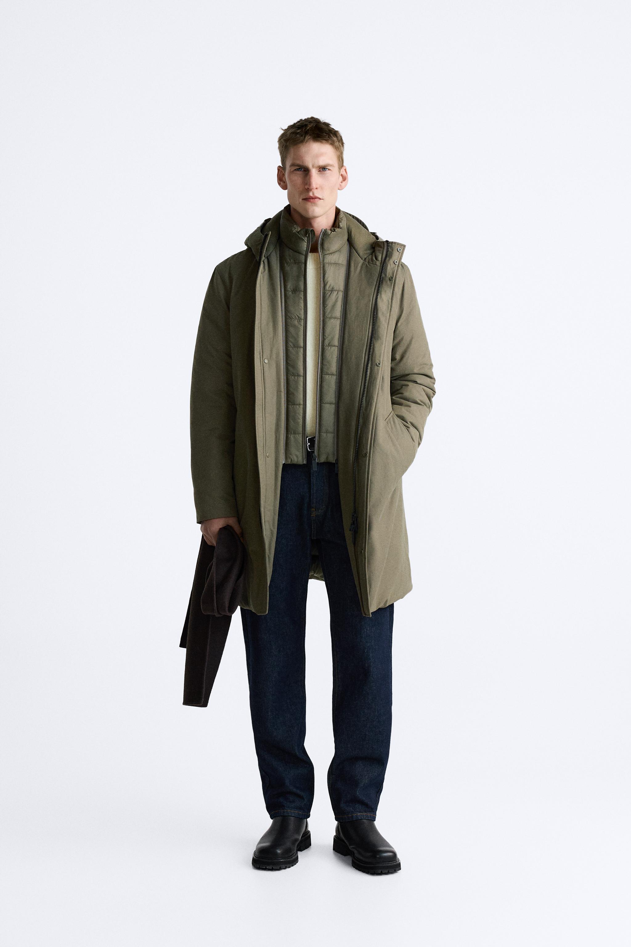 Zara store outerwear mens