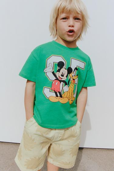 CAMISETA ESTAMPADO MICKEY MOUSE © DISNEY - Verde de Zara