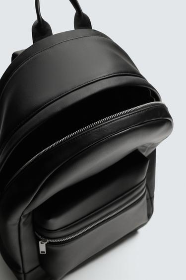 SAC À DOS TEXTURÉ - Noir de Zara - Image 6