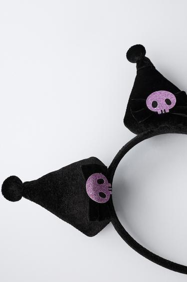KUROMI © SANRIO HEADBAND - Black by Zara - Image 2