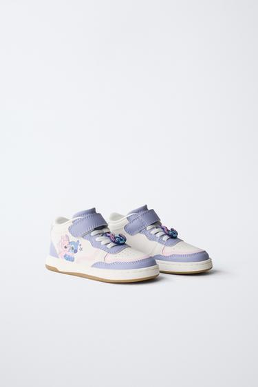 LILO & STITCH © DISNEY HIGH-TOP SNEAKERS - White by Zara