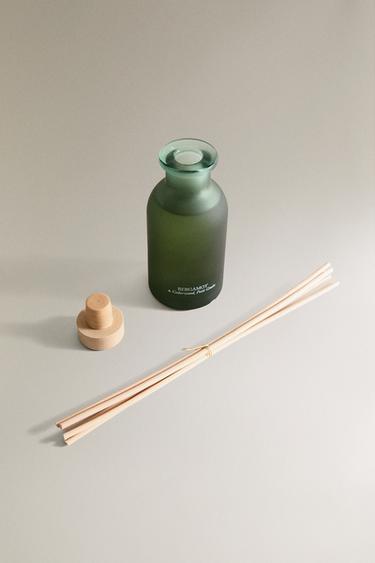 (195 ML) DIFFUSEUR MIKADO BERGAMOT & CEDAR WOOD, PETIT GRAIN - vert pistache de Zara - Image 2