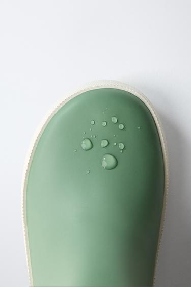 STRETCH WELLIES - Khaki Green by Zara - Image 7