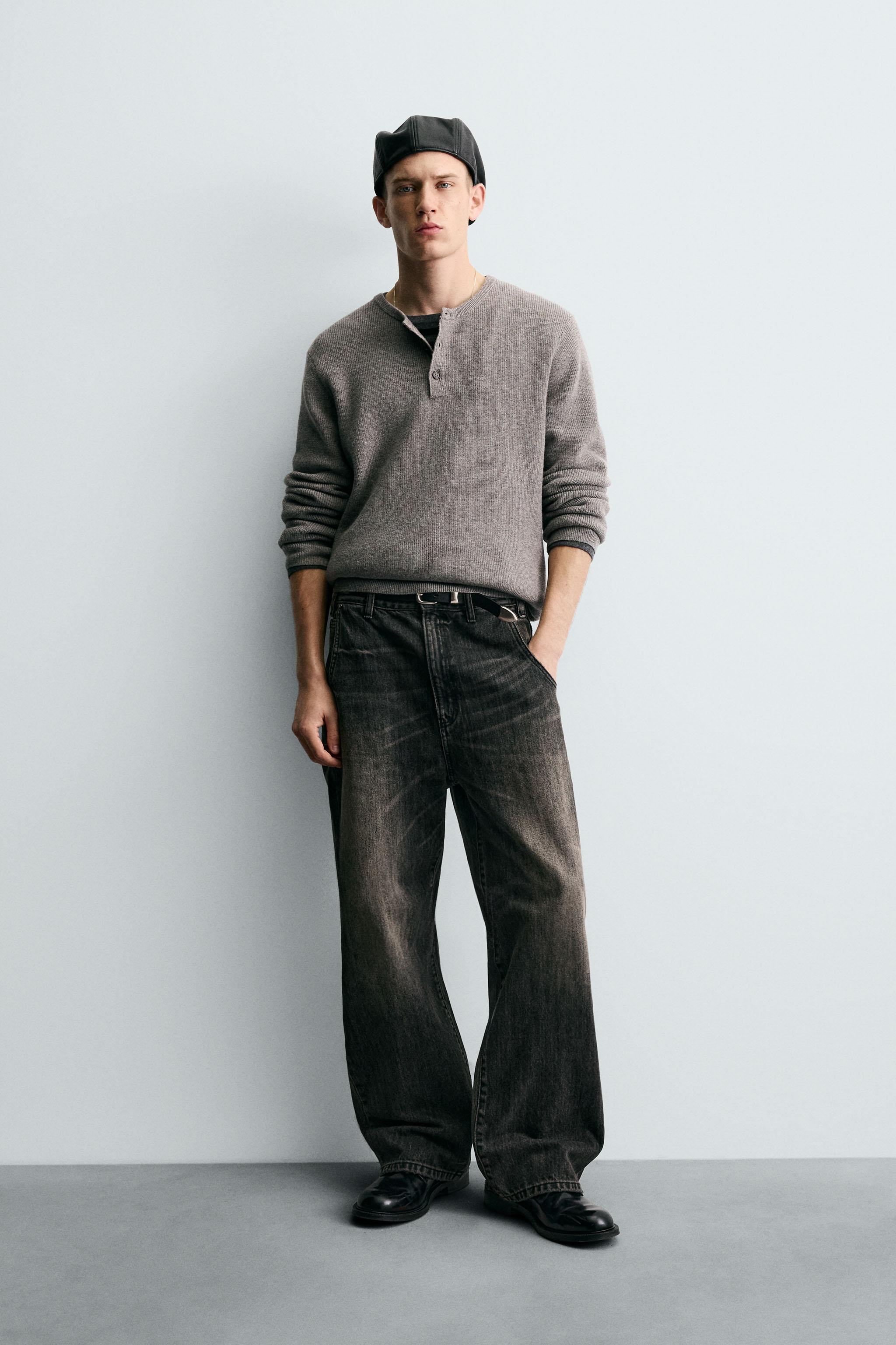 ワイドレッグパンツ – メンズ | ZARA 日本