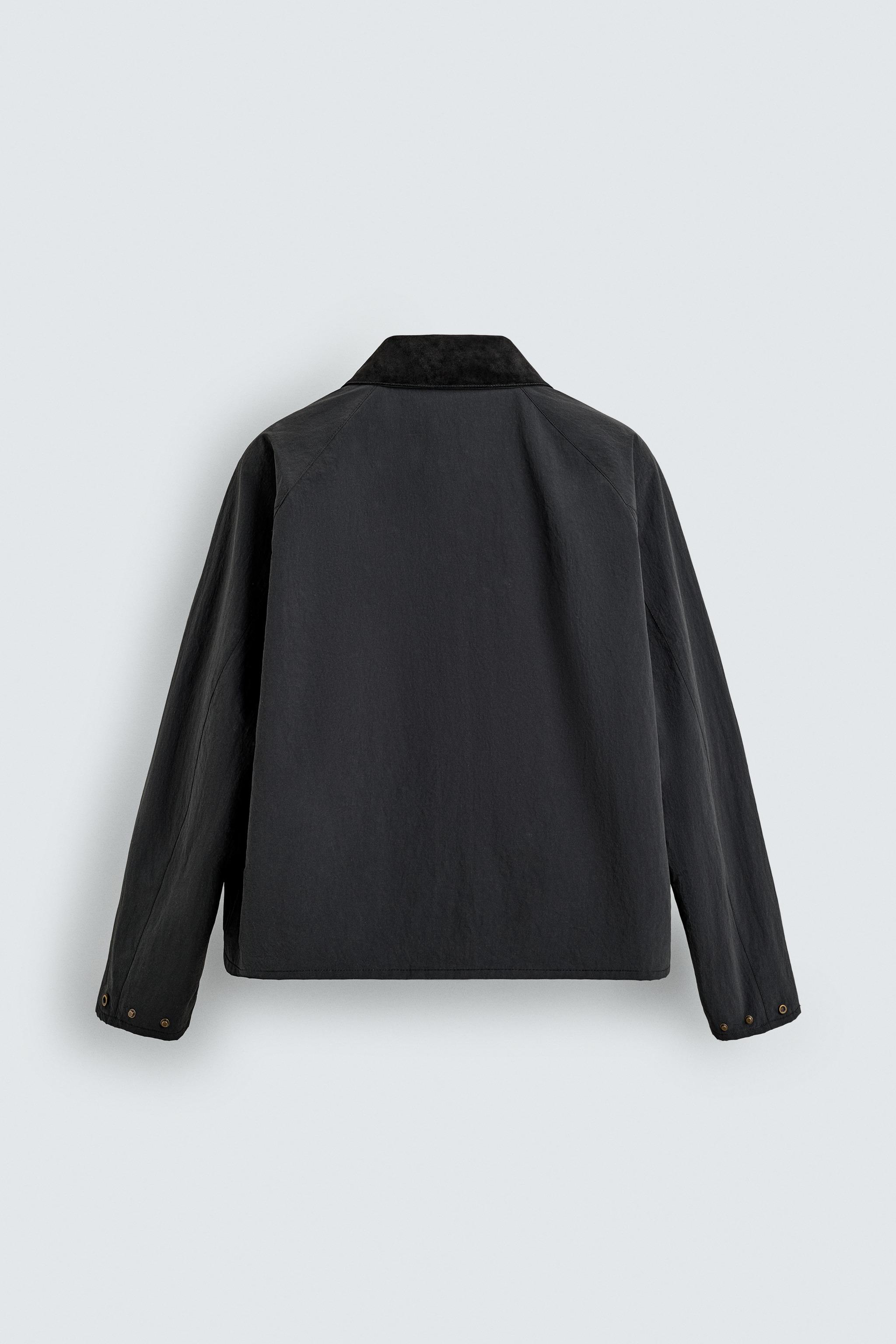BLOUSON TECHNIQUE À COL BIMATIÈRE