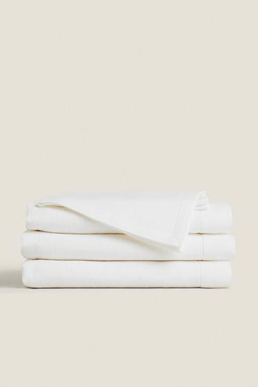 BASIC LINEN TABLECLOTH - White by Zara - Image 0