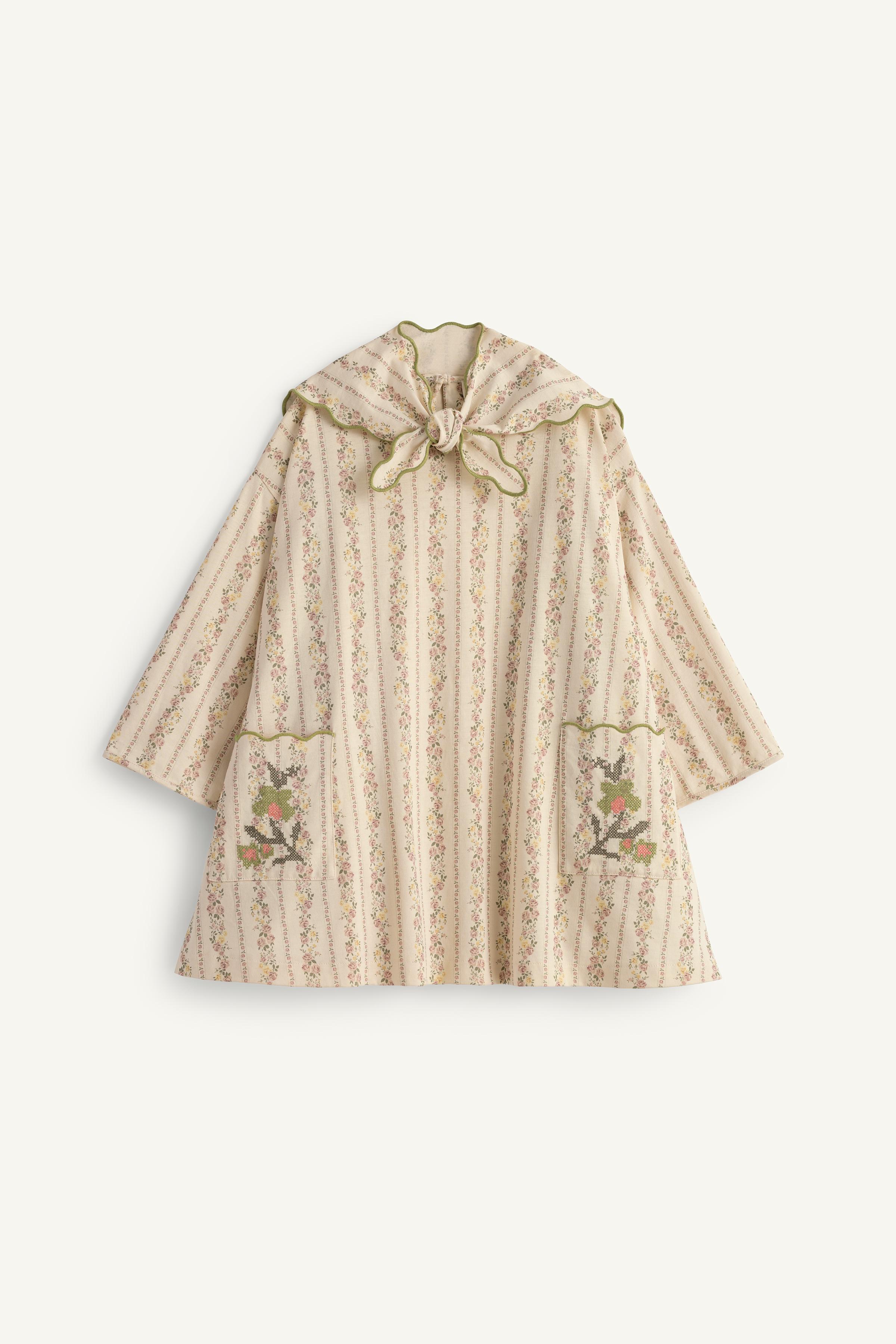 LIMITED EDITION FLORAL SCARF DRESS