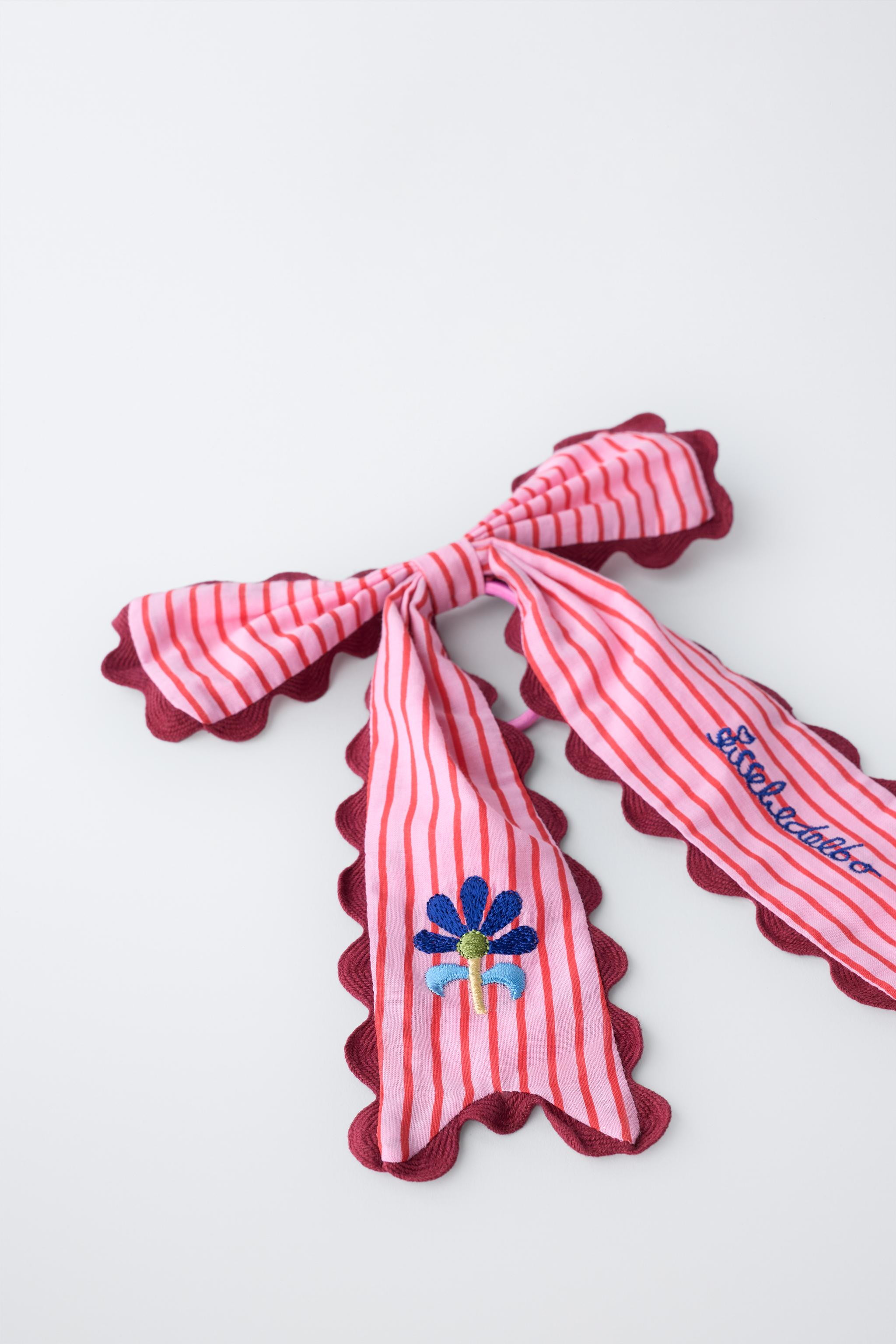 CHOUCHOU PINCE NOEUD SISSEL EDELBO X ZARA KIDS