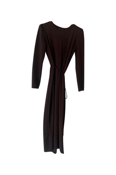 BROWN DRESS