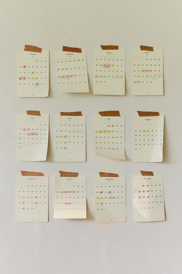 2027 WALL CALENDAR - Ecru by Zara
