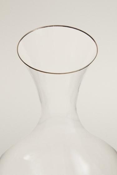 BOUTEILLE CRISTALLINE BORDURE ARGENTÉE - Argent de Zara - Image 2