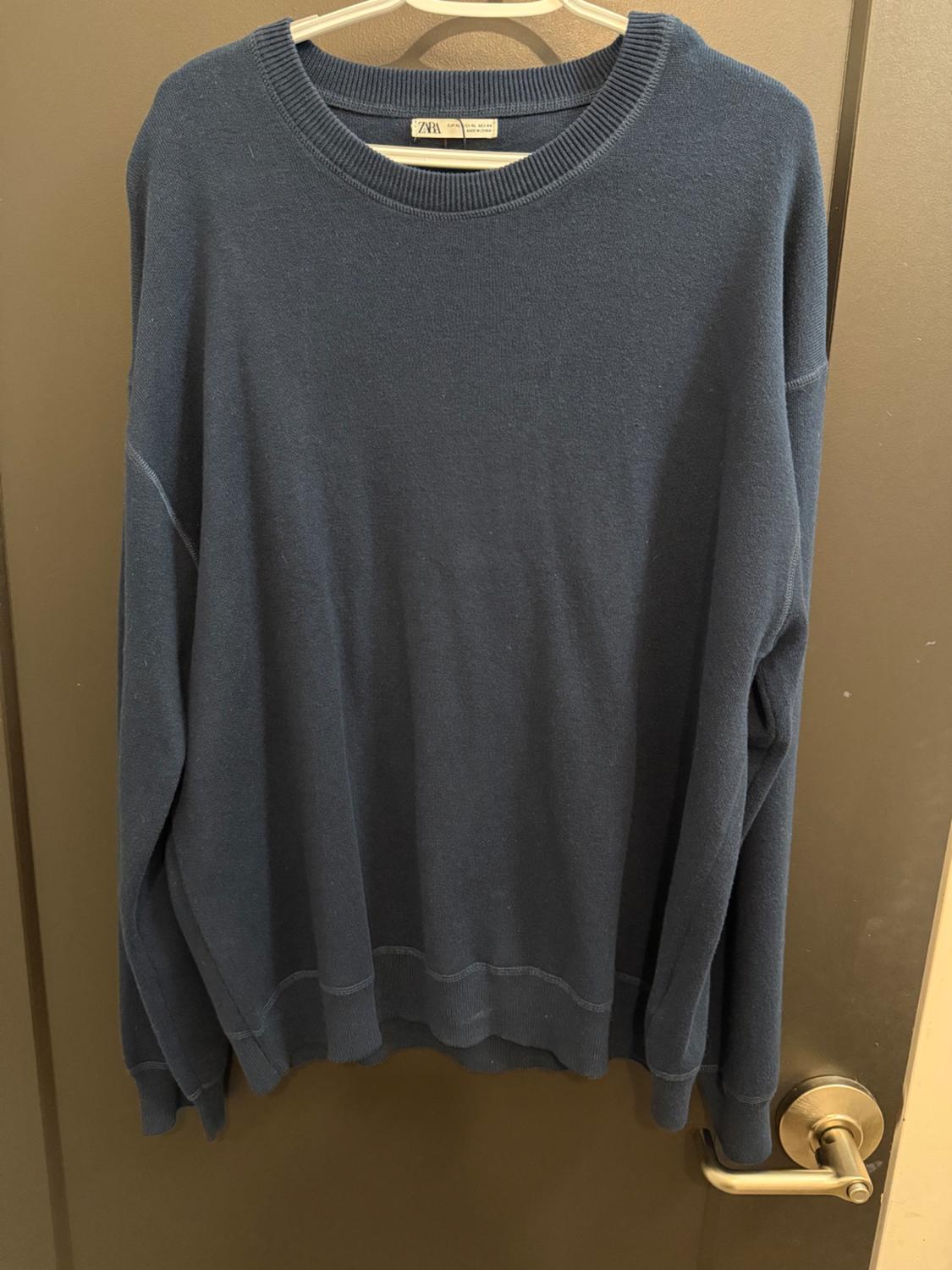 TEXTURED COTTON SWEATER - Image 2