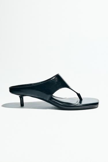 HEELED SANDALS - Black by Zara