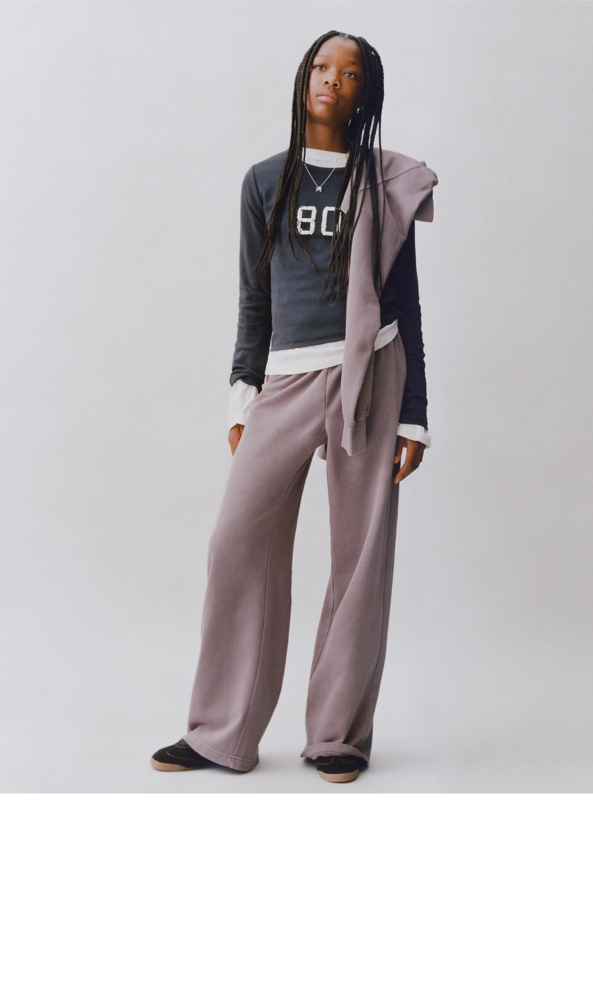 Girl レギンス | スウェットパンツ フレア | ZARA 日本