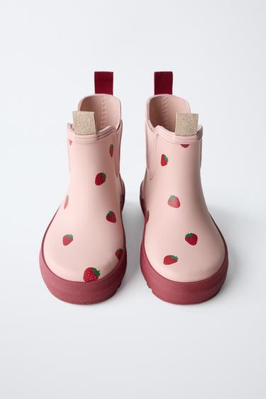STRAWBERRY WELLIES - Pink by Zara - Image 3