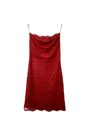VESTIDO ENCAJE PALABRA DE HONOR