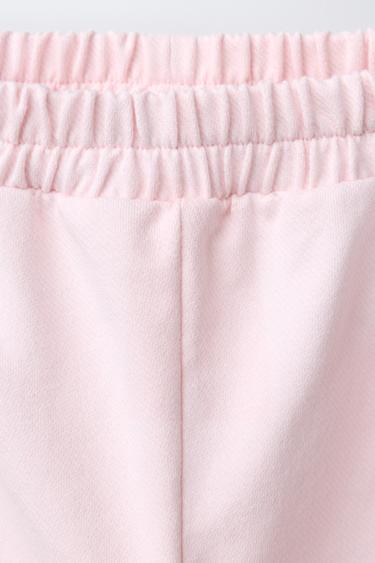 TROUSERS WITH HEART PLEATS - Pink by Zara - Image 3