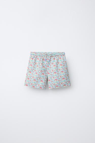 1-14 YEARS/ FLORAL SWIM SHORTS - by Zara
