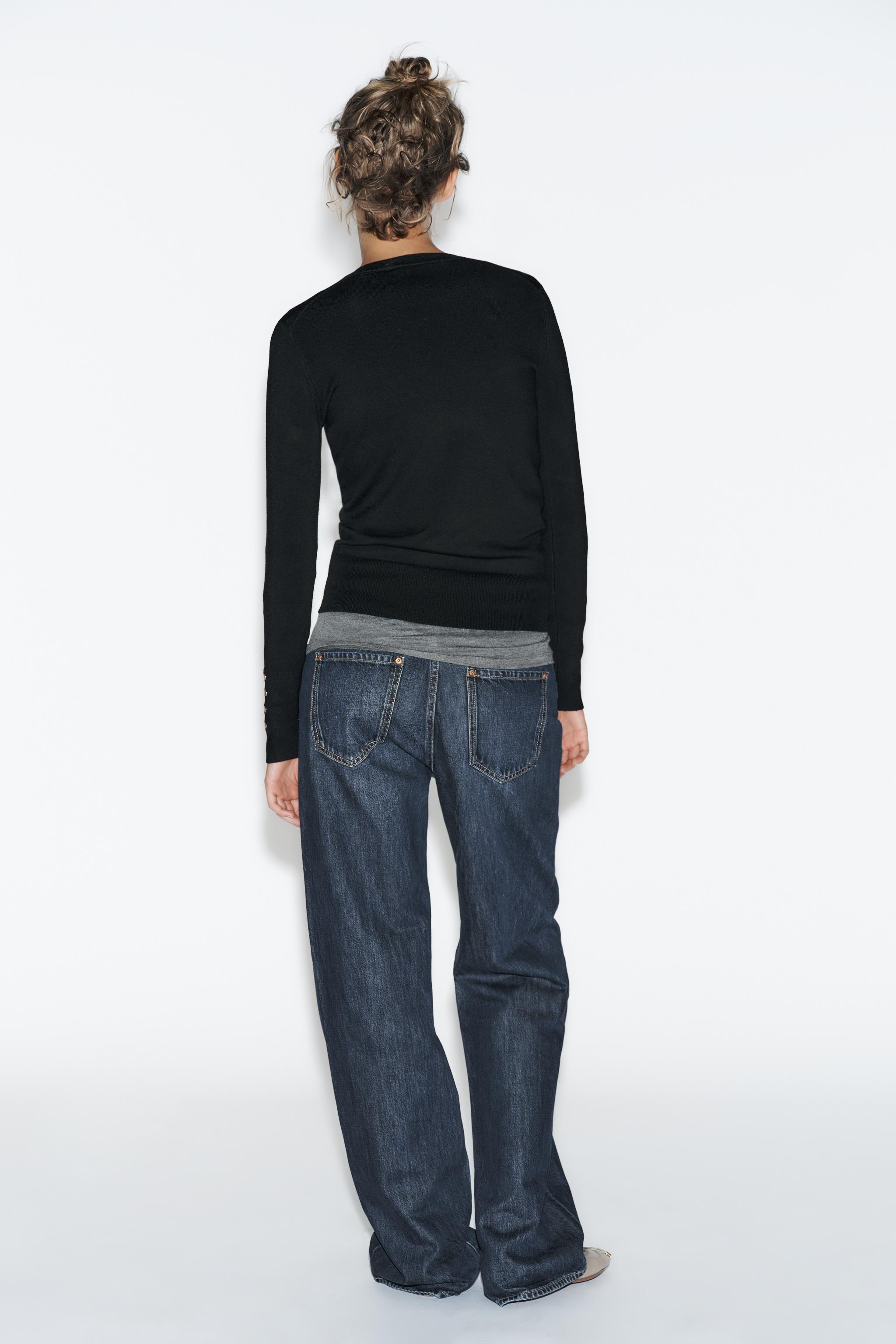 BASIC PLAIN KNIT SWEATER