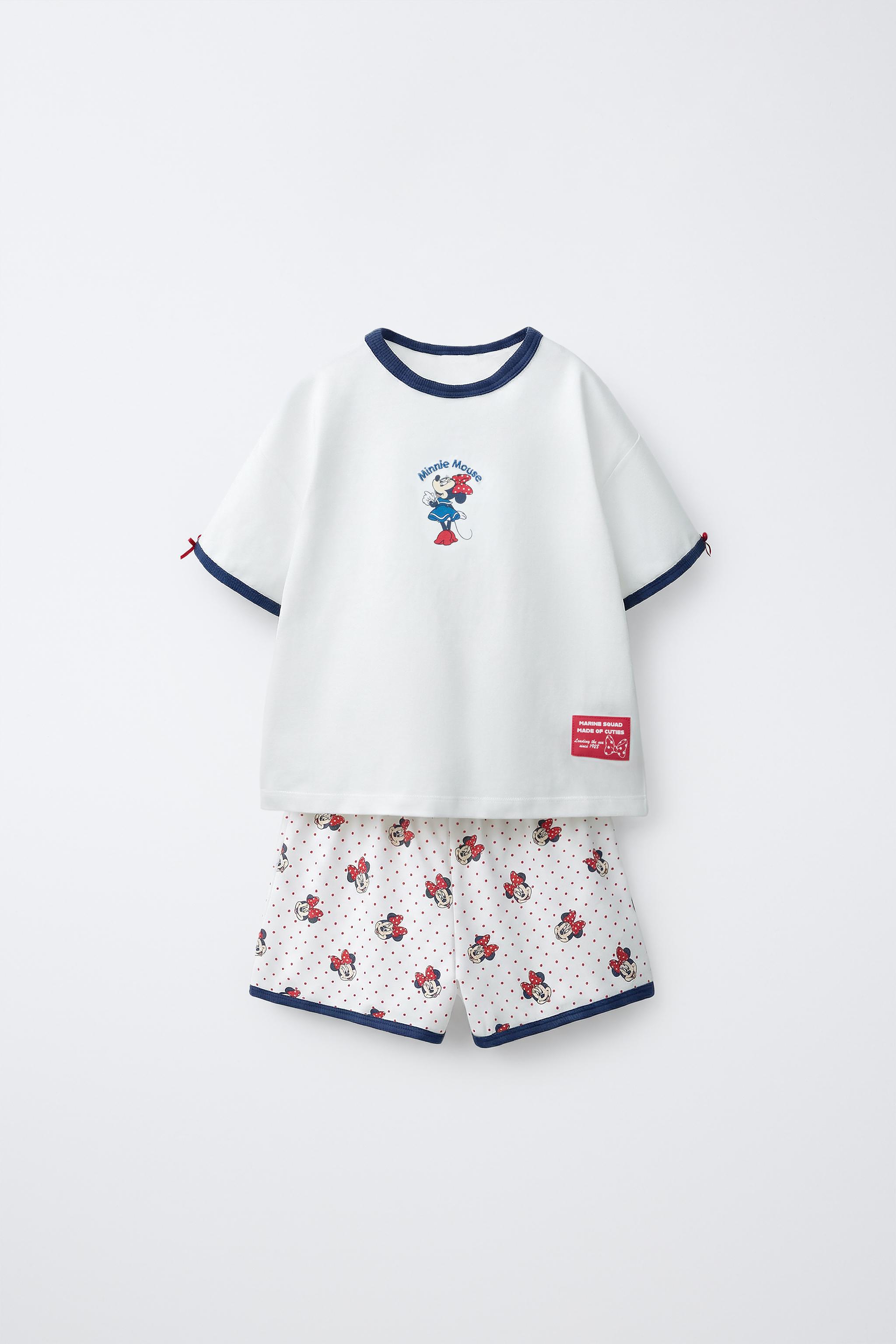 1 1/2-6歳/ミニーマウス ©ディズニー パジャマ - 青色/白色 | ZARA