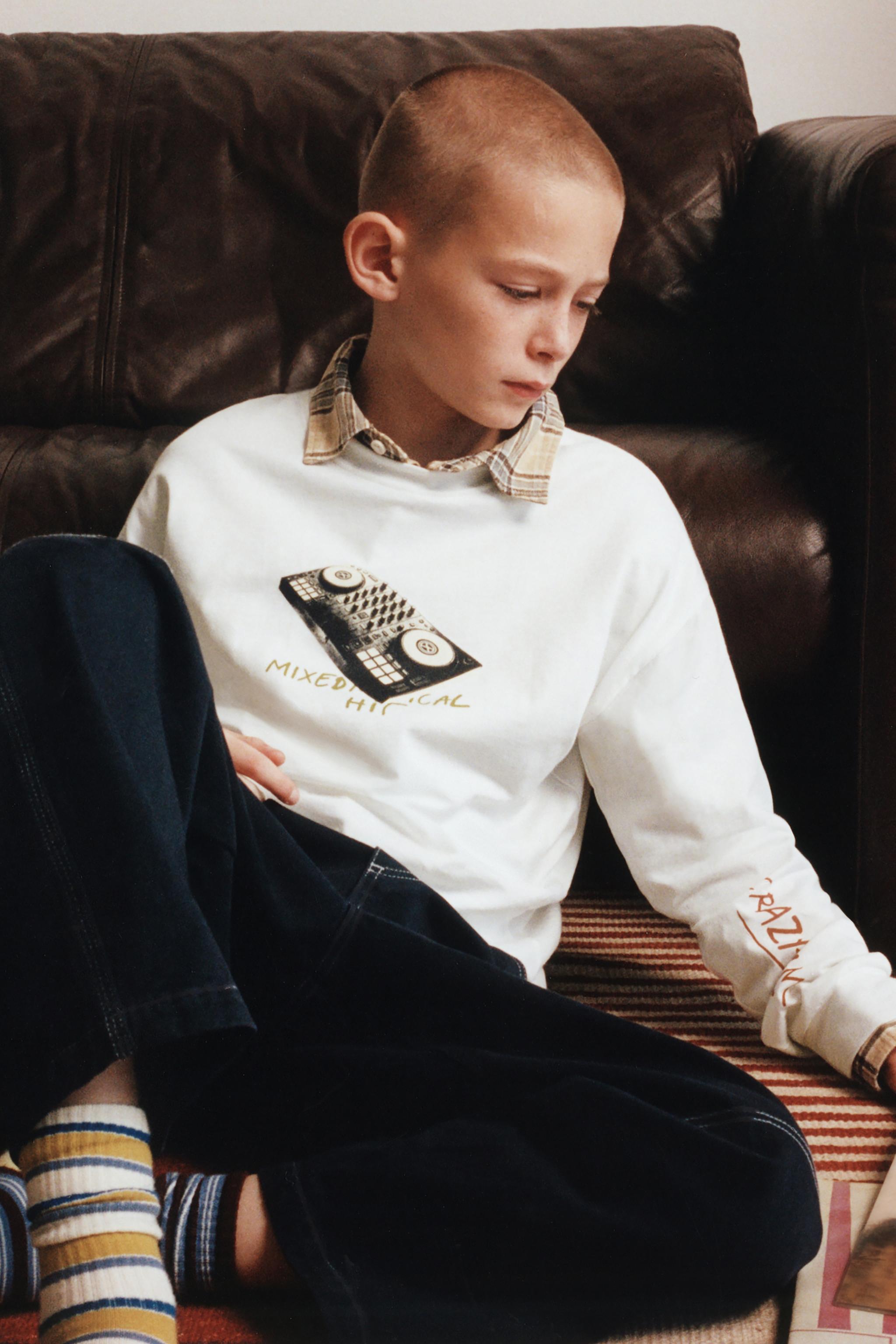 T-SHIRT IMPRIMÉ MUSIQUE