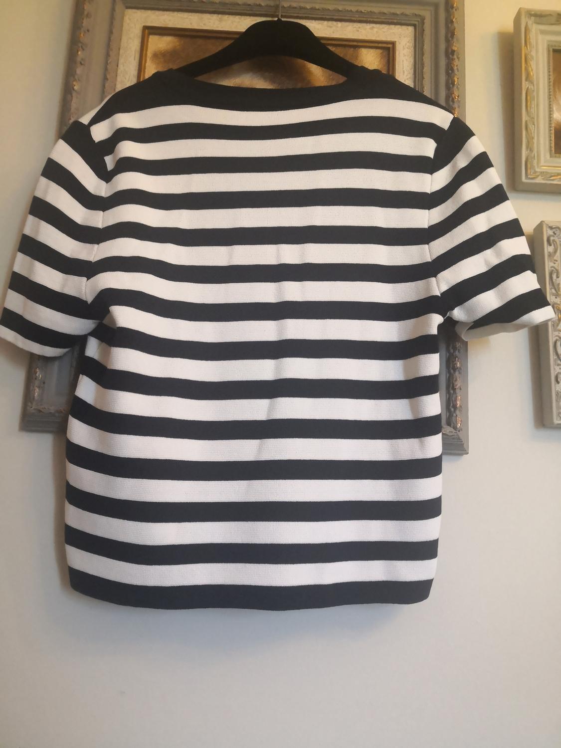 STRIPED KNIT TOP - Image 3