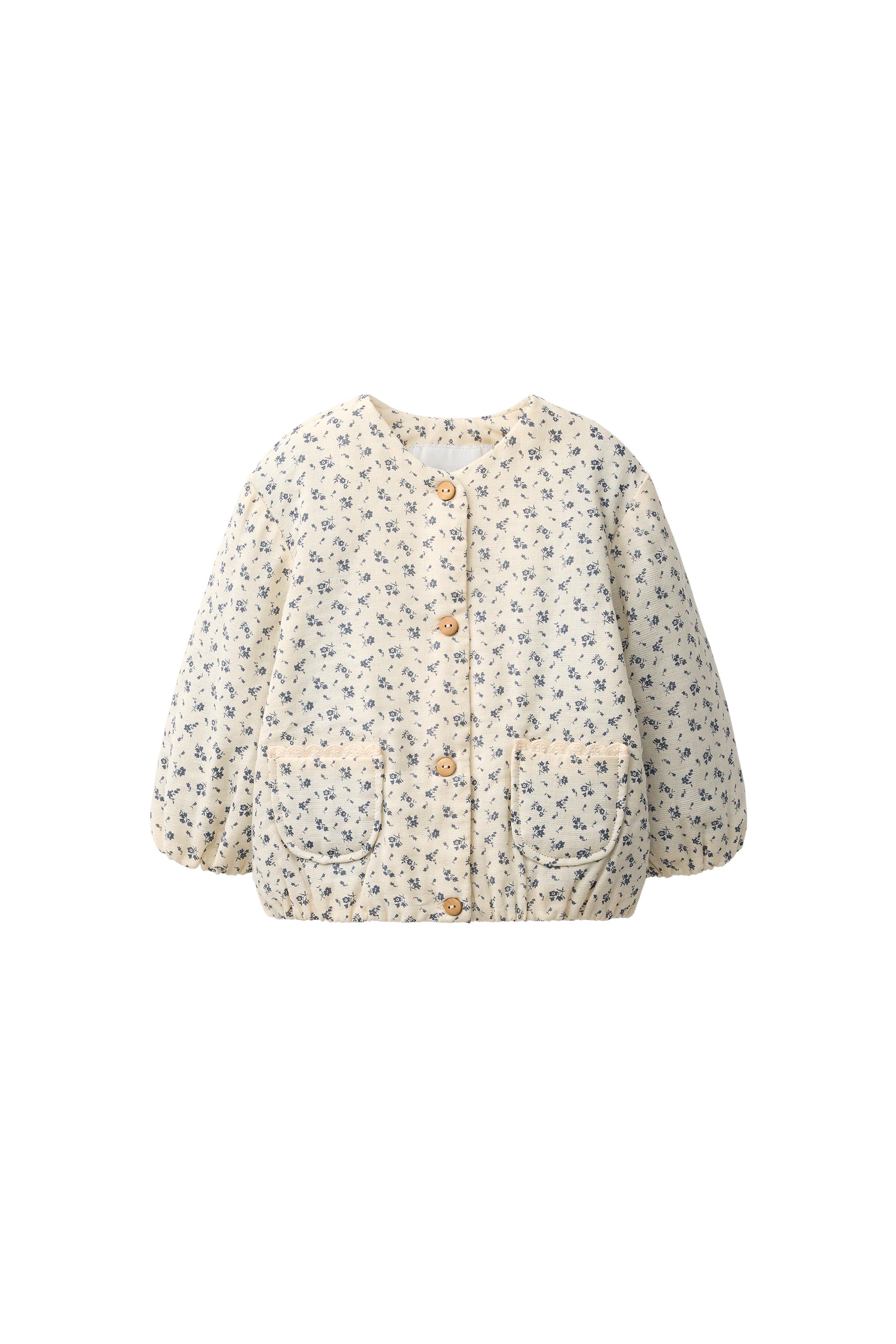 ジャケット・アウター Crane Pattern Jacquard Jacket - ecru 06303551712-f1.jpg?ts=