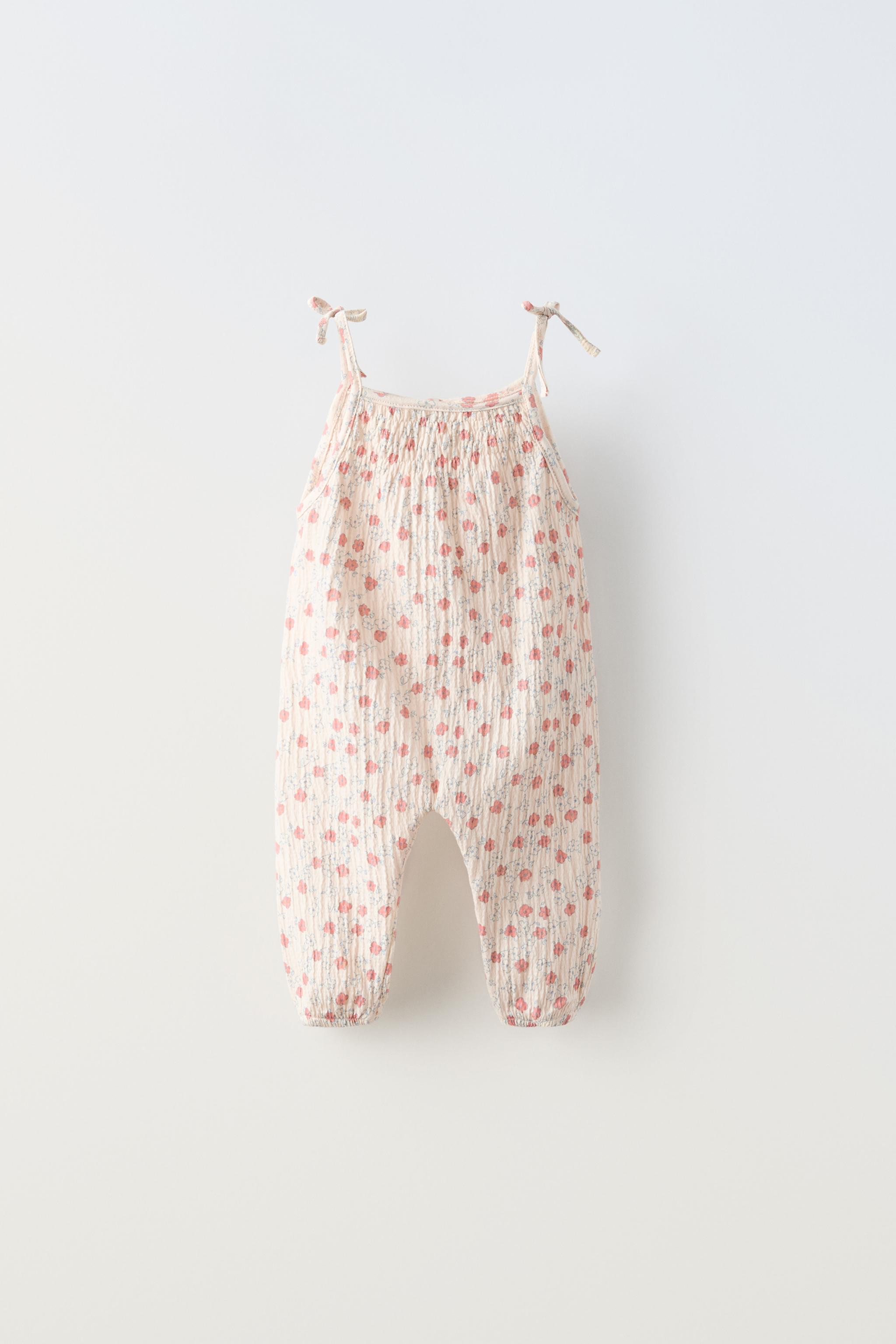 Zara offers girls FLOWY POLKA DOT OVERALLS 2-3 years