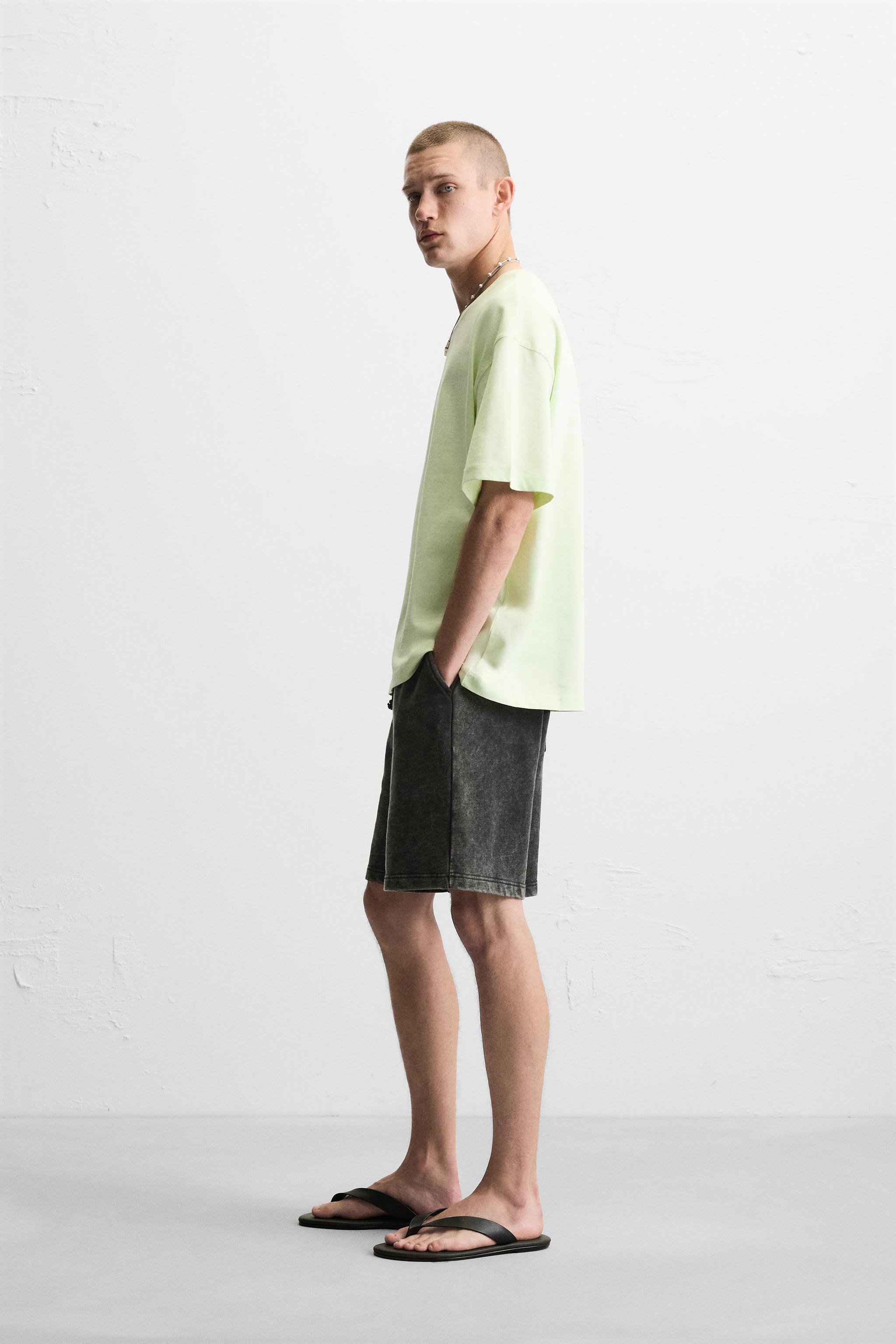 ［ZARA］プリント柄テキスト入りTシャツ テキストプリント Tシャツ - ホワイト | ZARA Japan / 日本