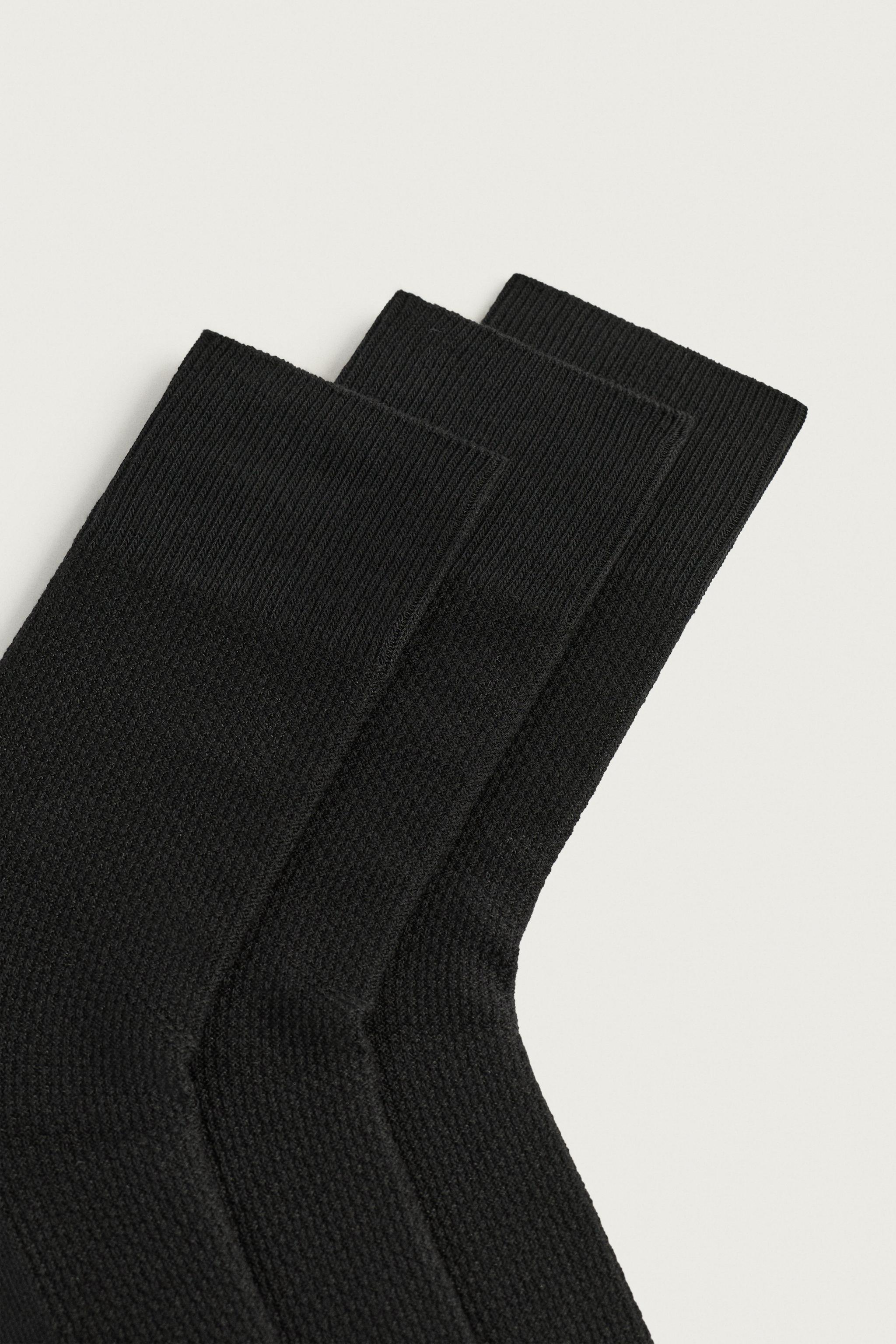 Zara 3'LÜ YAPILI ÇORAP PAKETİ görsel 6