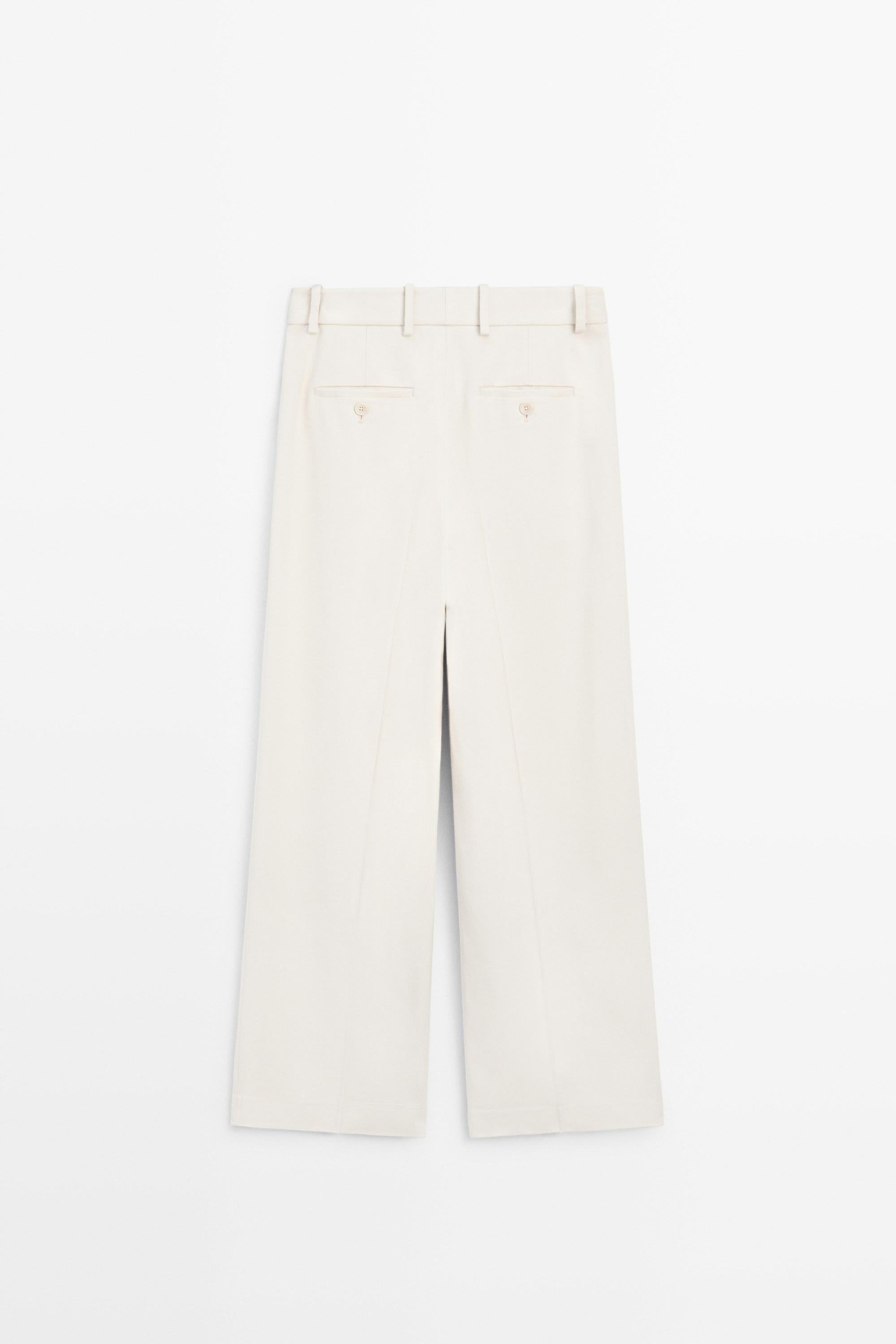 Flowing wide-leg pants