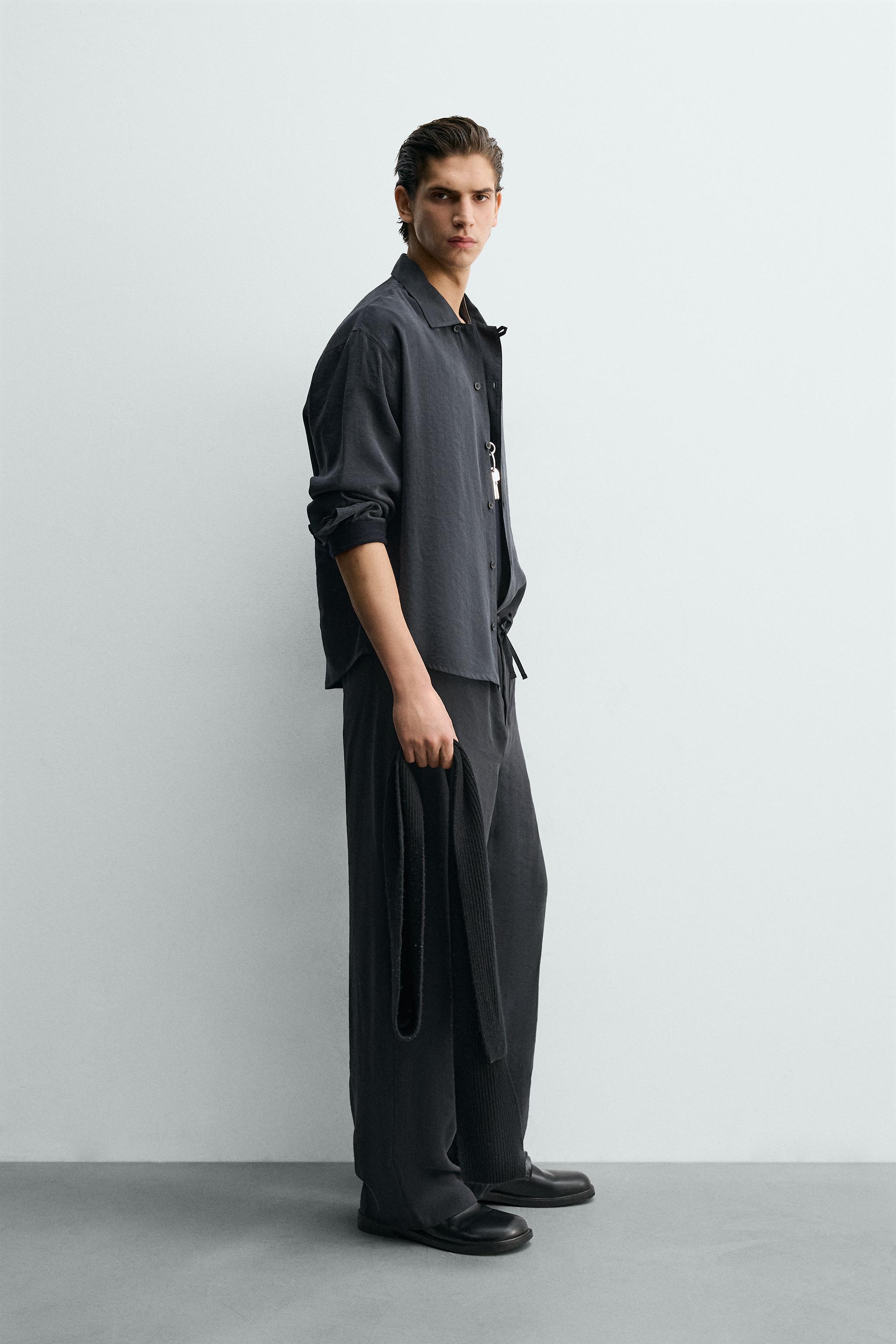 RELAXED FIT FLOWY PANTS