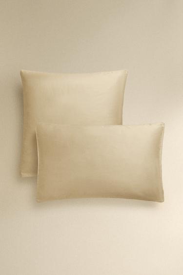 SATEEN PILLOWCASE (500 THREAD COUNT) - Cava by Zara