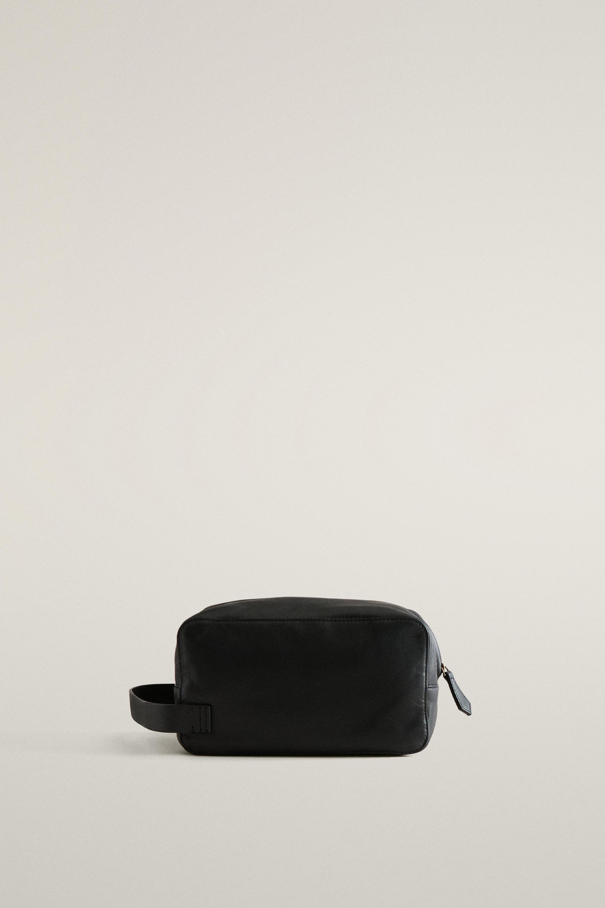 LEATHER NAPA MAKEUP BAG