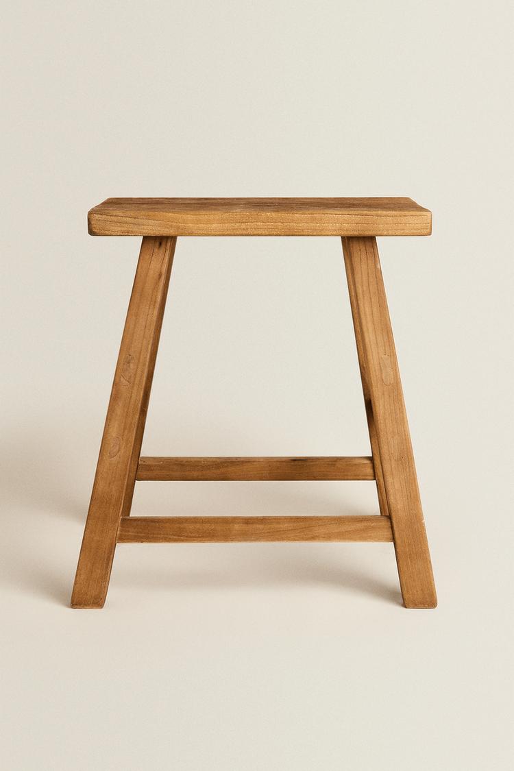 ZARA HOME ベンチ ニレ材（ベンチチェア）