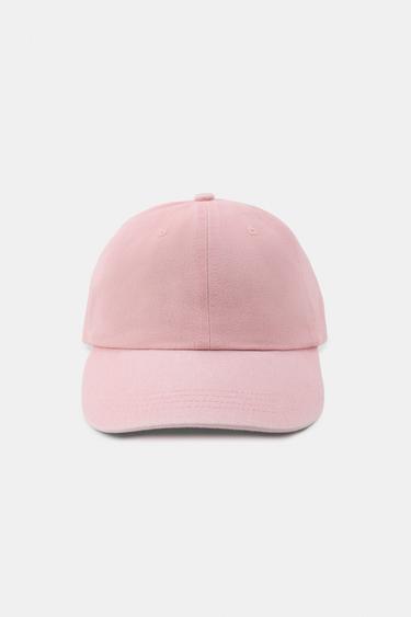 GORRA EFECTO LAVADO - Rosa pastel de Zara