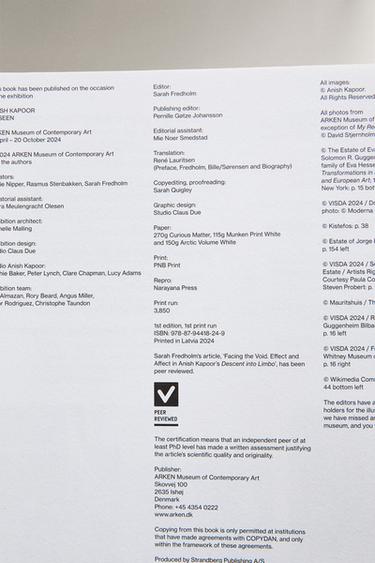 LIVRE UNSEEN - ANISH KAPOOR (ANGLAIS) - Rouge de Zara - Image 5