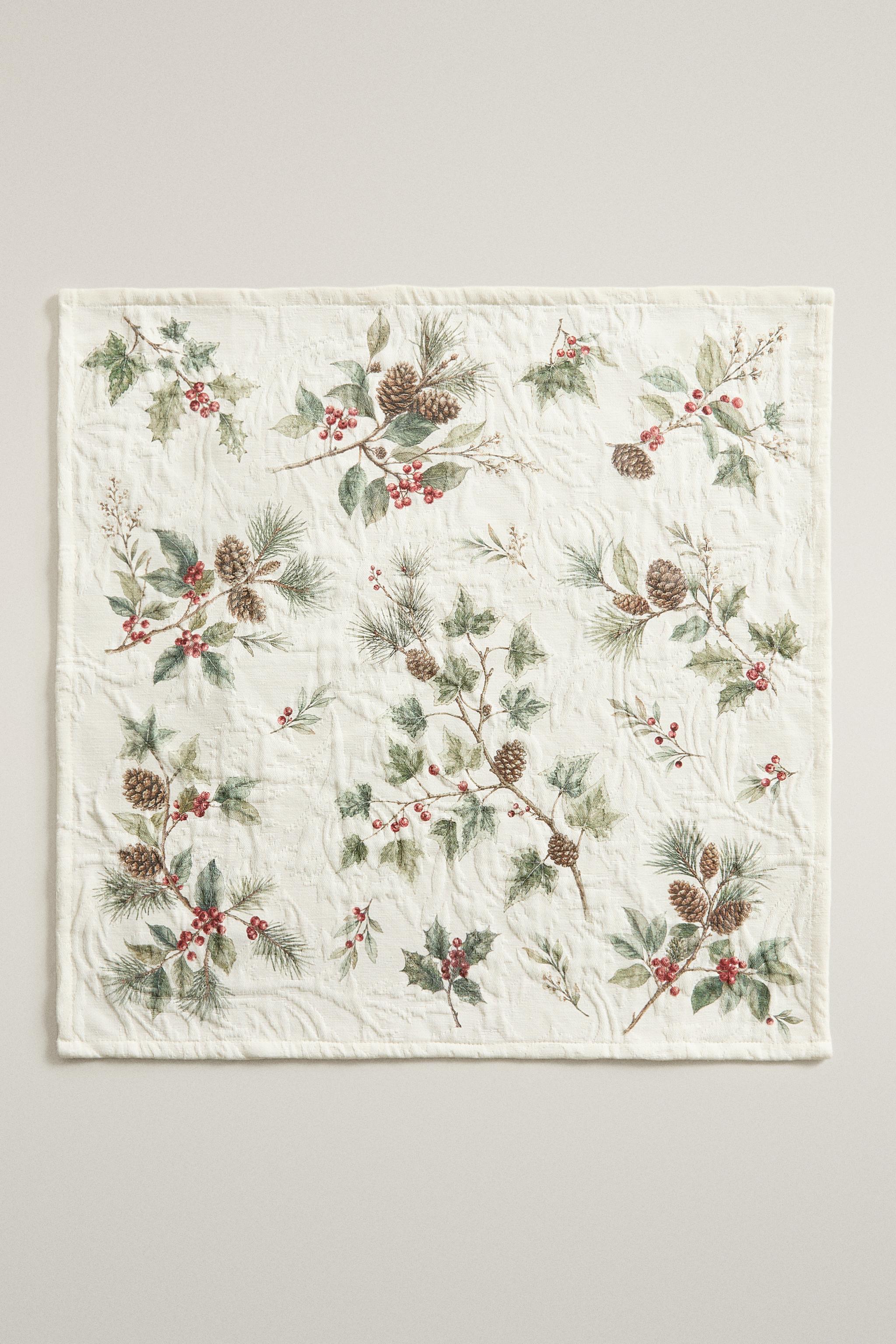 PACK OF CHRISTMAS JACQUARD NAPKINS (PACK OF 2)