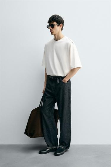 ABSTRACT PRINT T-SHIRT - White by Zara - Image 3