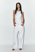 ZW COLLECTION SATIN ASYMMETRIC TOP