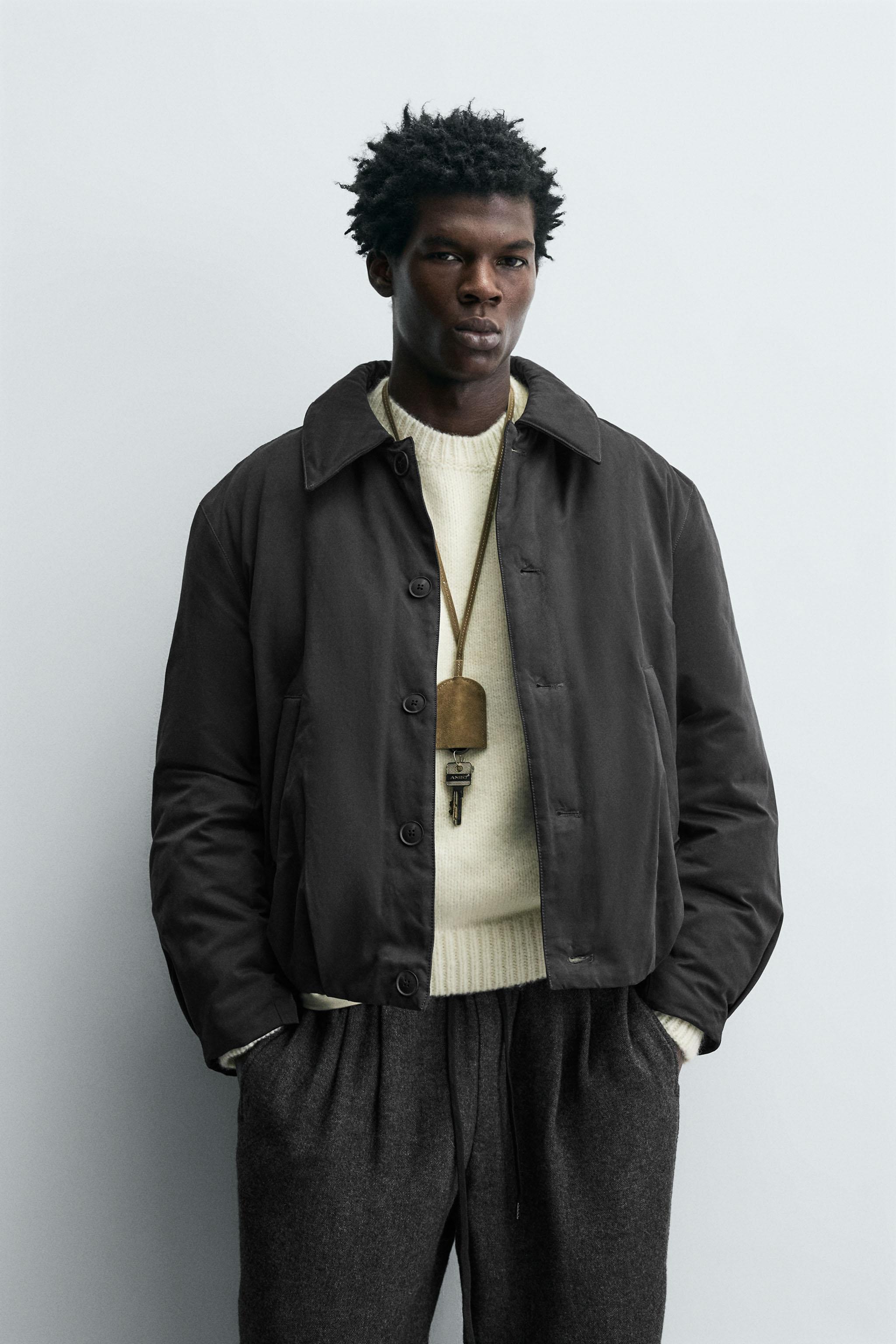 QUILTED CROPPED FIT JACKET